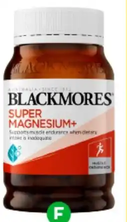 Woolworths Blackmores Super Magnesium+ Tablets offer