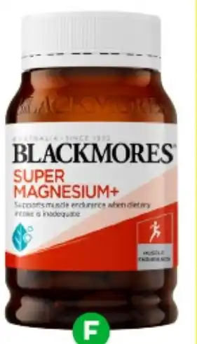 Woolworths Blackmores Super Magnesium+ Tablets offer