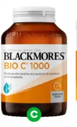 Woolworths Blackmores Bio C Tablets 1000mg offer