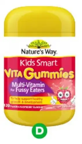 Woolworths Nature's Way Kids Smart Vita Gummies Multi-Vitami offer