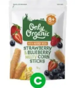 Woolworths Only Organic Melty Sticks offer