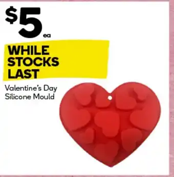 Woolworths Valentine's Day Silicone Mould offer