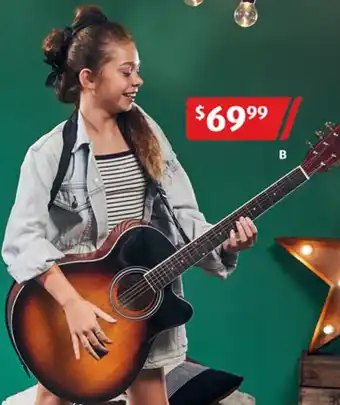 ALDI Huxley Acoustic Guitar offer