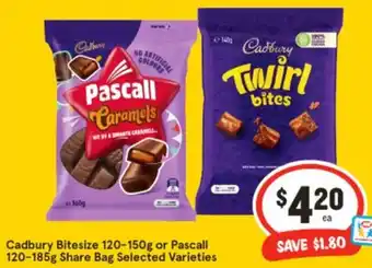 IGA Cadbury offer