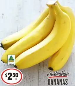 IGA Australian bananas offer