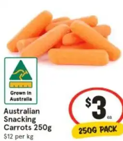 IGA Australian Snacking Carrots offer