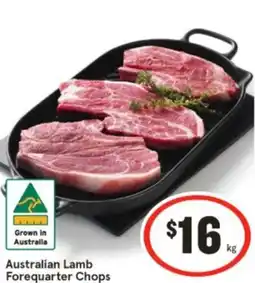 IGA Australian Lamb Forequarter Chops offer