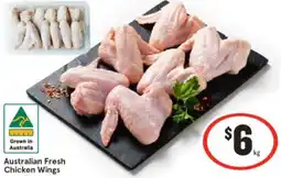 IGA Australian Fresh Chicken Wings offer