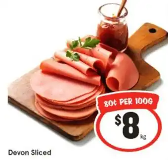 IGA Devon Sliced offer