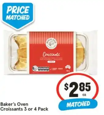 IGA Baker's Oven Croissants offer