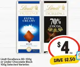 IGA Lindt Excellence offer