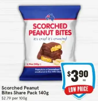 IGA Scorched Peanut Bites offer