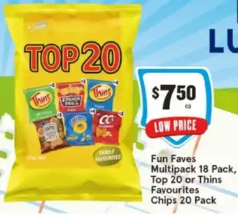 IGA Fun Faves offer