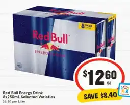 IGA Red Bull Energy Drink offer