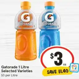 IGA Gatorade offer