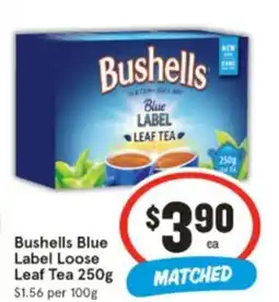 IGA Bushells Blue Label Loose offer