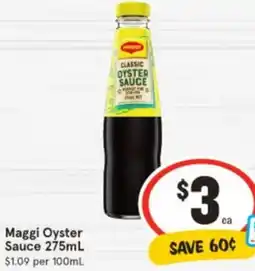 IGA Maggi Oyster Sauce offer