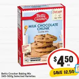 IGA Betty Crocker Baking Mix offer