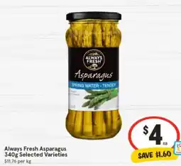 IGA Always Fresh Asparagus offer