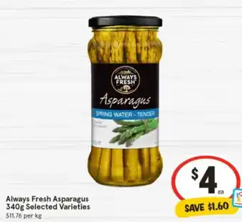 IGA Always Fresh Asparagus offer