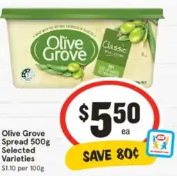 IGA Olive Grove Spread offer