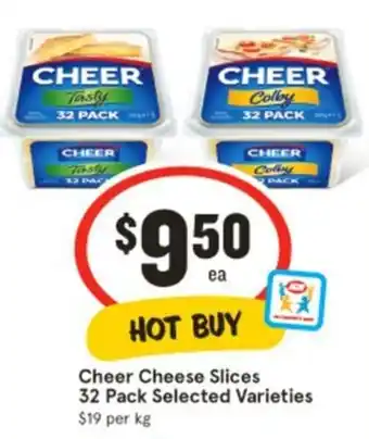 IGA Cheer Cheese Slices offer