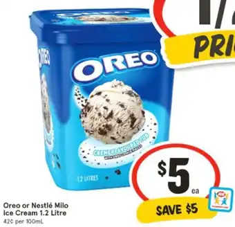 IGA Oreo or Nestlé Milo offer