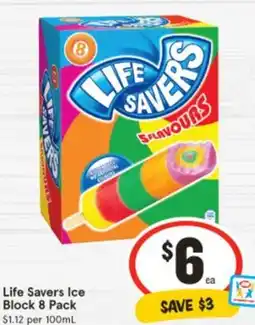 IGA Life Savers Ice offer