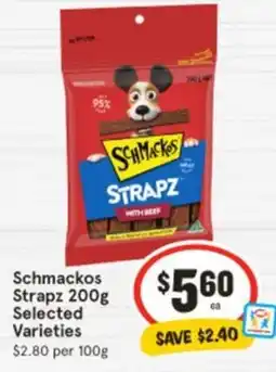 IGA Schmackos Strapz offer