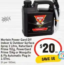 IGA Mortein Power Gard DIY offer