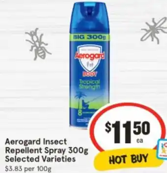 IGA Aerogard Insect Repellent Spray offer