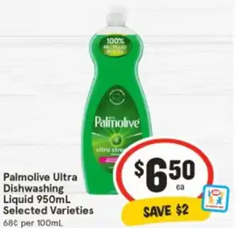 IGA Palmolive Ultra Dishwashing Liquid offer