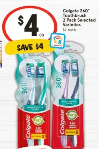 IGA Colgate 360 Toothbrush offer