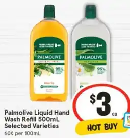 IGA Palmolive Liquid Hand Wash Refill offer