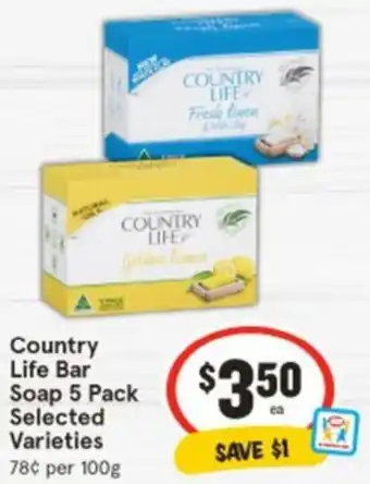 IGA Country Life Bar offer