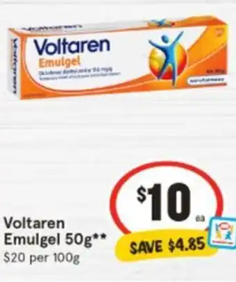 IGA Voltaren Emulgel offer