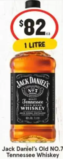 IGA Jack Daniel's Old NO.7 Tennessee Whiskey offer