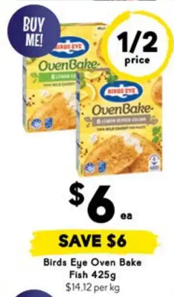 Drakes Birds Eye Oven Bake Fish offer