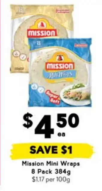 Drakes Mission Mini Wraps offer