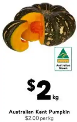 Drakes Australian Kent Pumpkin offer