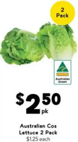 Drakes Australian Cos Lettuce offer