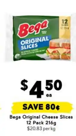 Drakes Bega Original Cheese Slices offer