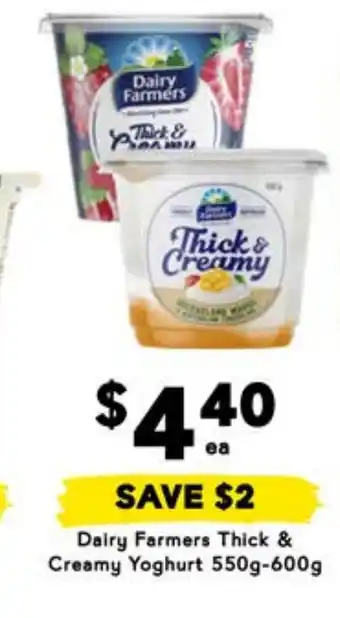 Drakes Dairy Farmers Thick & Creamy Yoghurt offer