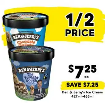 Drakes Ben & Jerry's Ice Cream offer