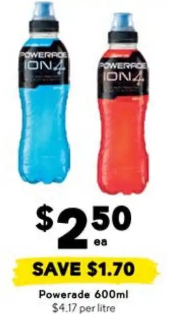 Drakes Powerade offer