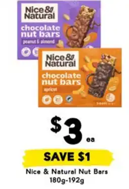 Drakes Nice & Natural Nut Bars offer