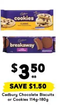 Drakes Cadbury Chocolate Biscuits or Cookies offer