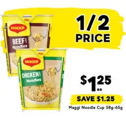 Drakes Maggi Noodle Cup offer