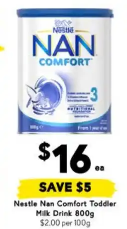 Drakes Nestle Nan Comfort Toddler offer