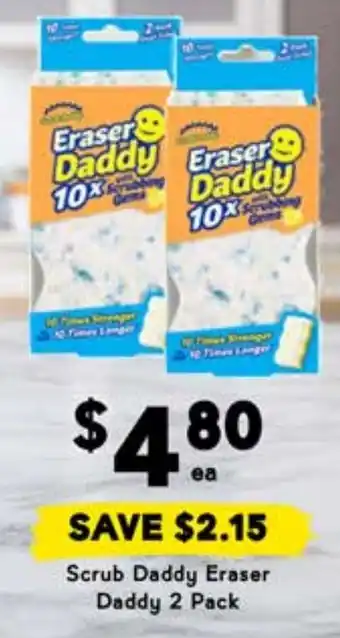 Drakes Scrub Daddy Eraser Daddy offer